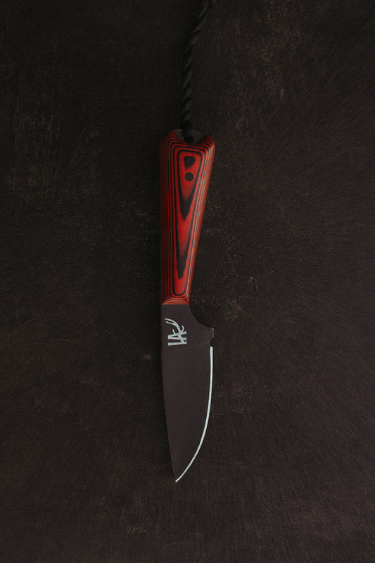 Spike Camp Knife - Red