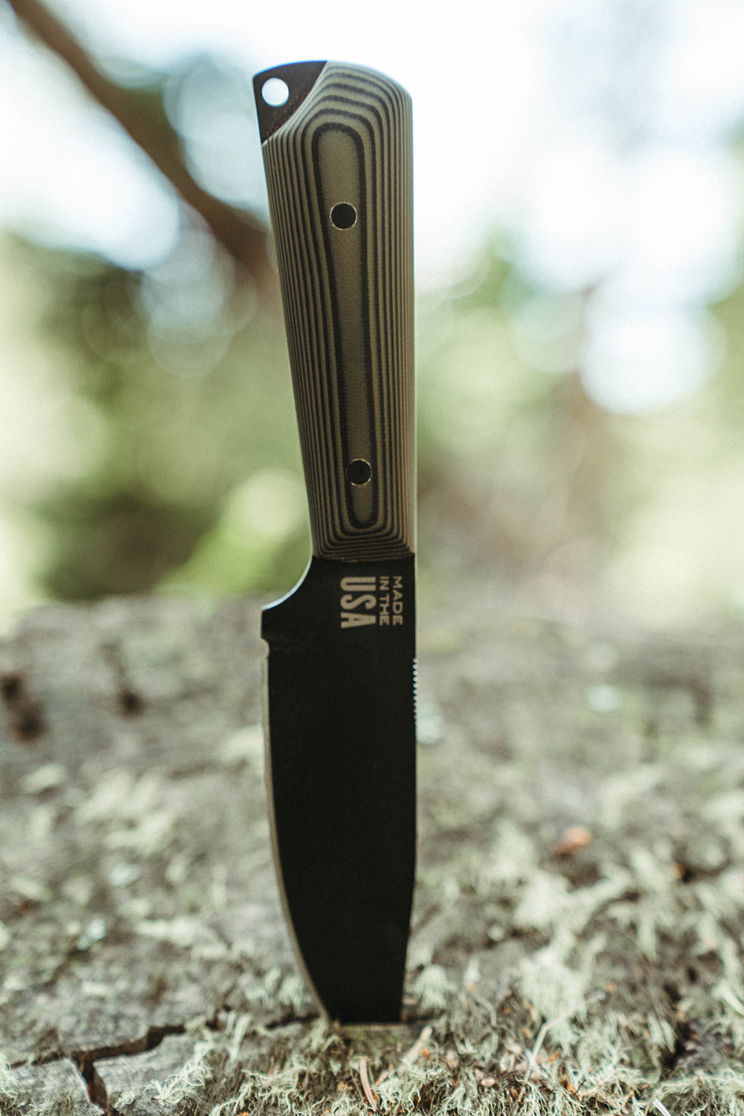 Steamboat Knife - GREEN